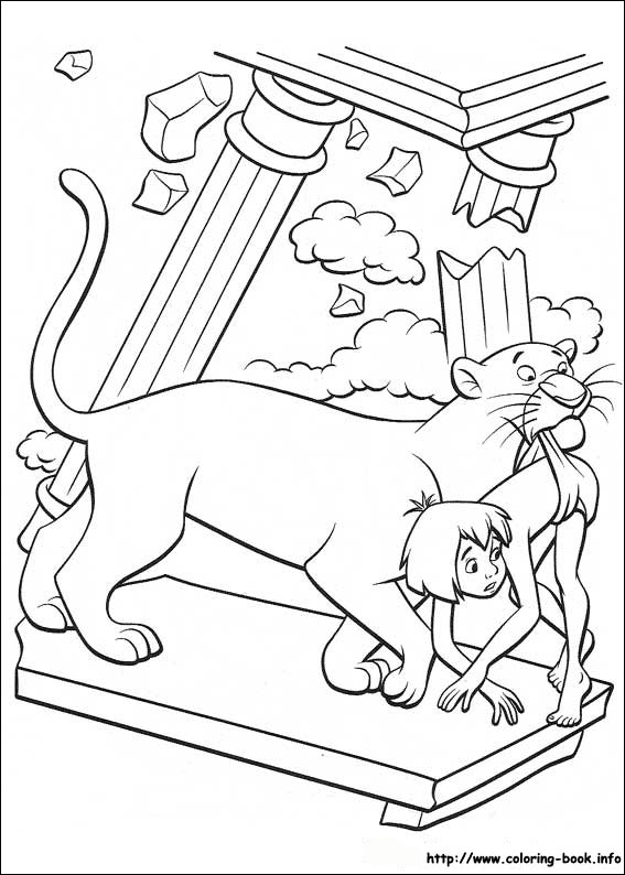 Jungle Book coloring picture